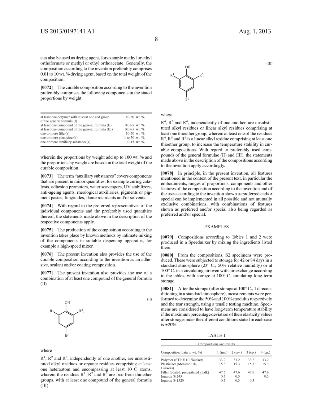 CURABLE COMPOSITION HAVING COMBINED STABILIZERS - diagram, schematic, and image 09