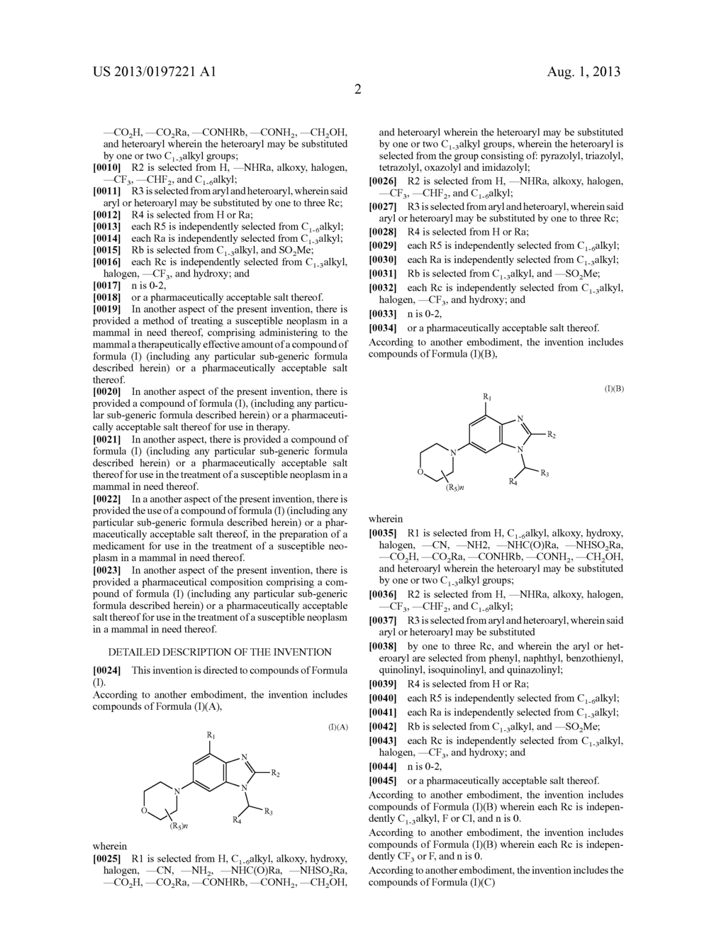 Benzimidazole Derivatives As PI3 Kinase Inhibitors - diagram, schematic, and image 03