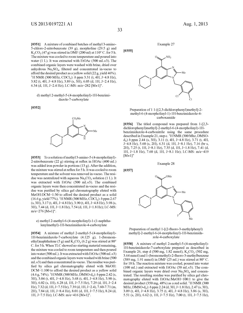Benzimidazole Derivatives As PI3 Kinase Inhibitors - diagram, schematic, and image 34