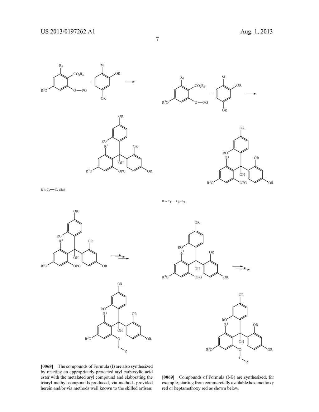 TRISUBSTITUTED METHYL ALCOHOLS AND THEIR POLYMERIZABLE DERIVATIVES - diagram, schematic, and image 08