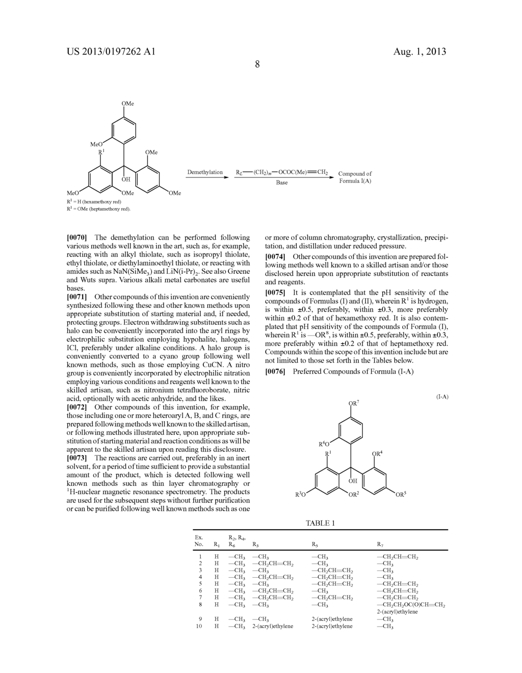 TRISUBSTITUTED METHYL ALCOHOLS AND THEIR POLYMERIZABLE DERIVATIVES - diagram, schematic, and image 09