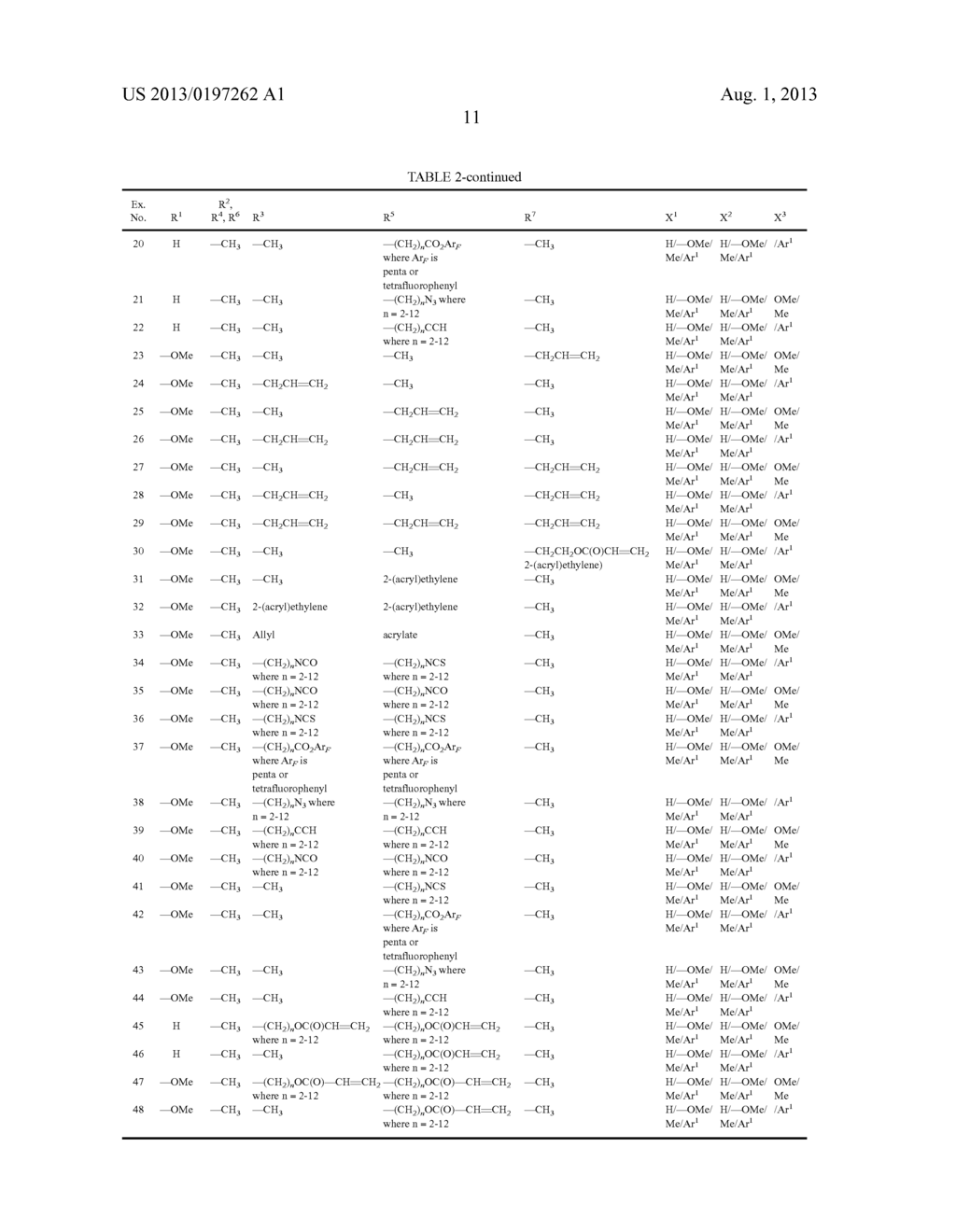 TRISUBSTITUTED METHYL ALCOHOLS AND THEIR POLYMERIZABLE DERIVATIVES - diagram, schematic, and image 12