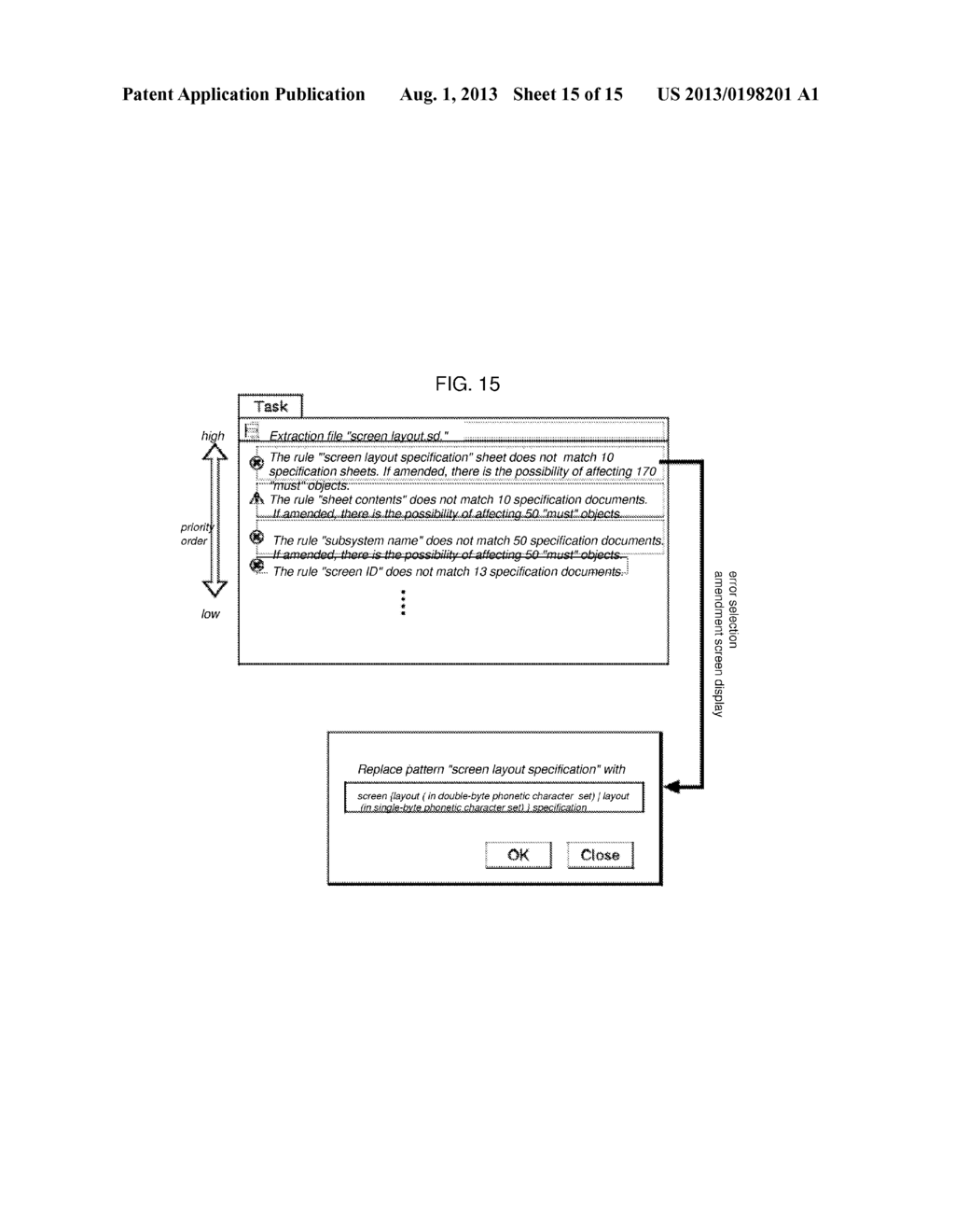 Specification Document Check Method, Program, and System - diagram, schematic, and image 16