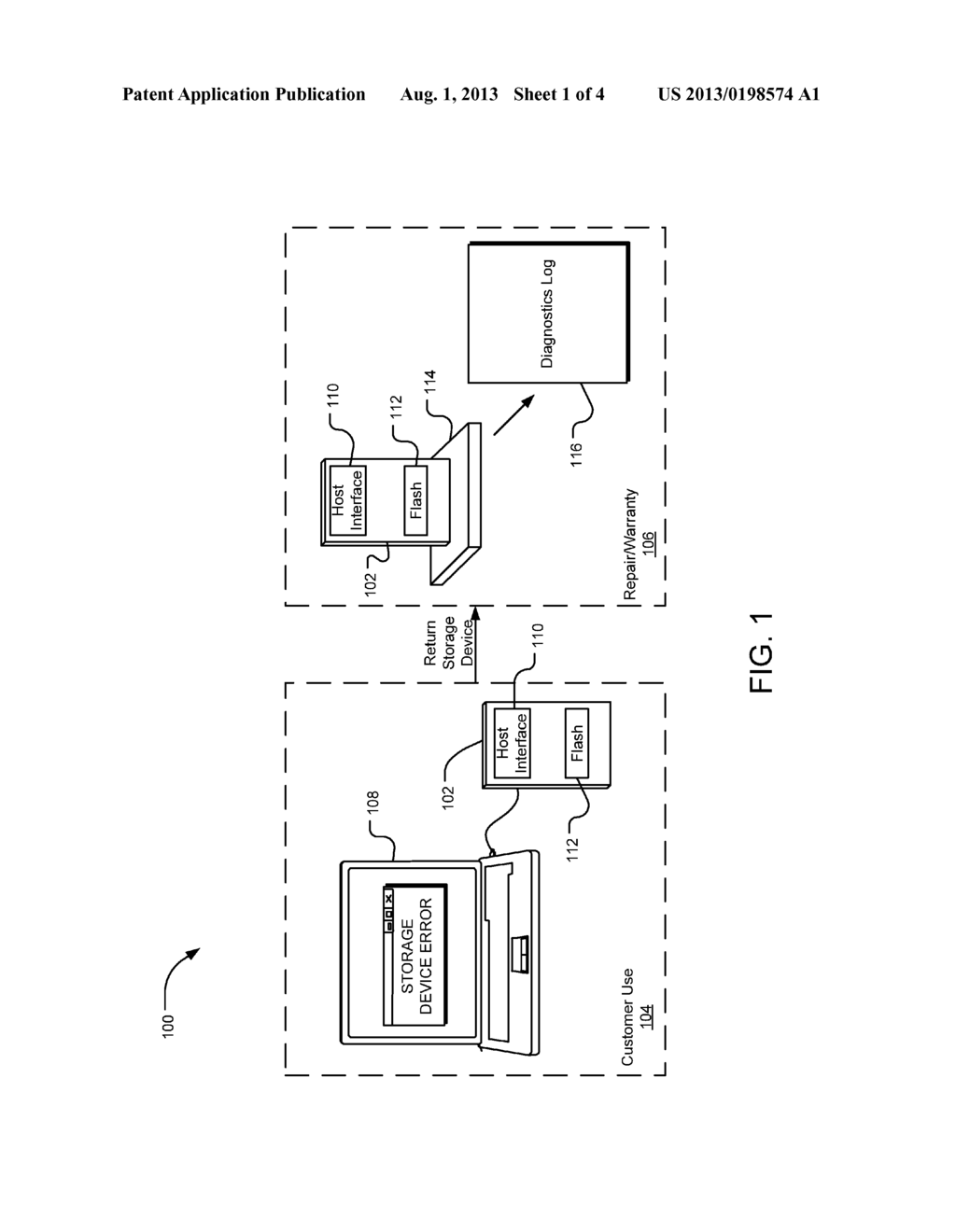 AUTONOMOUS EVENT LOGGING FOR DRIVE FAILURE ANALYSIS - diagram, schematic, and image 02