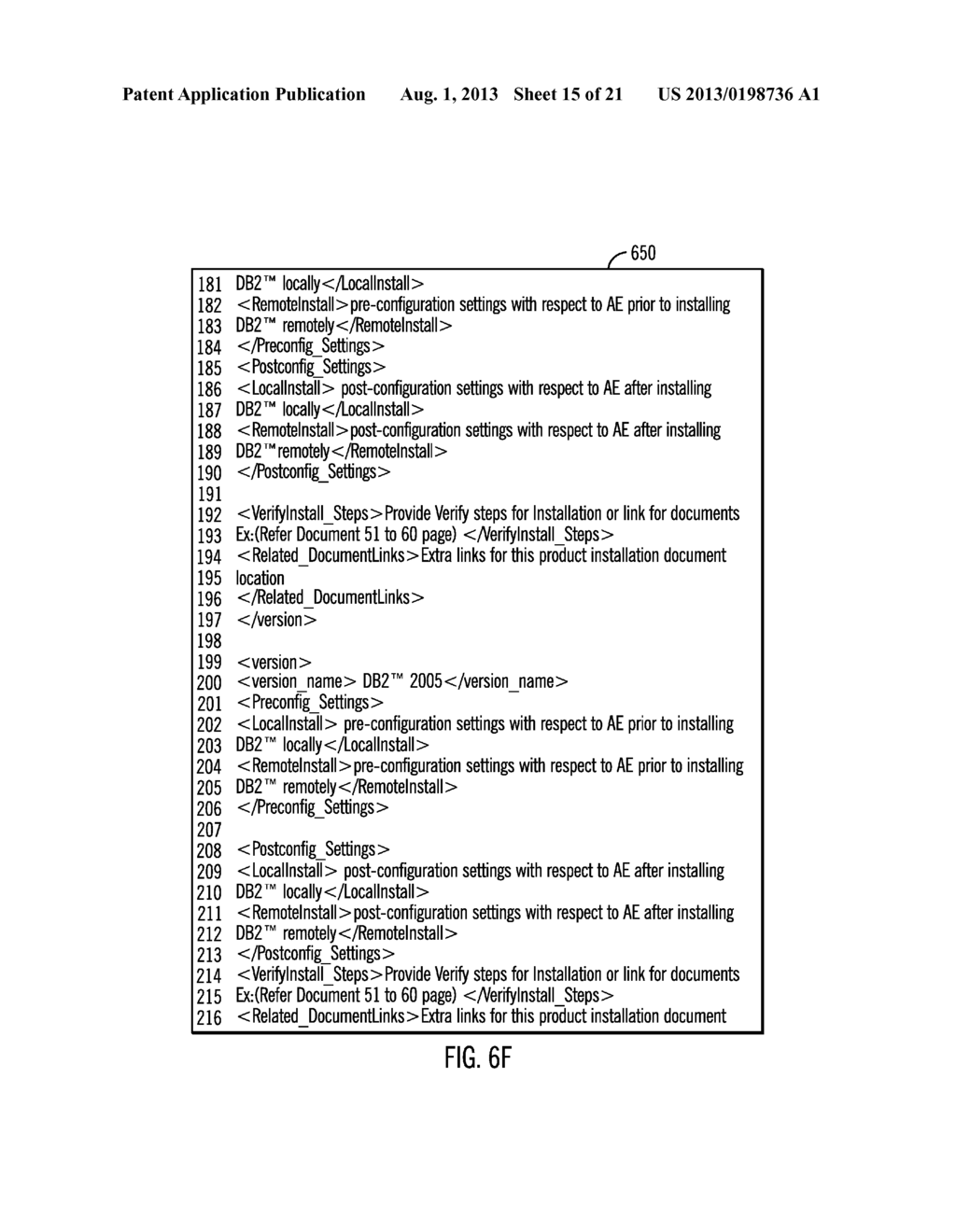 SCHEMA SPECIFICATION TO IMPROVE  PRODUCT CONSUMABILITY ON INSTALLATION,     CONFIGURATION, AND/OR UN-INSTALLATION ACTIVITY - diagram, schematic, and image 16