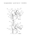 REVERSIBLE SLEEVED GARMENT ACCESSORY diagram and image