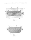 ARTICLE OF FOOTWEAR FORMED FROM TWO PREFORMS AND METHOD AND MOLD FOR     MANUFACTURING SAME diagram and image