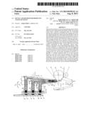 DEVICE AND METHOD FOR PRODUCING STACKS OF SLICES diagram and image