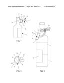 Aromatic identification for a food container diagram and image