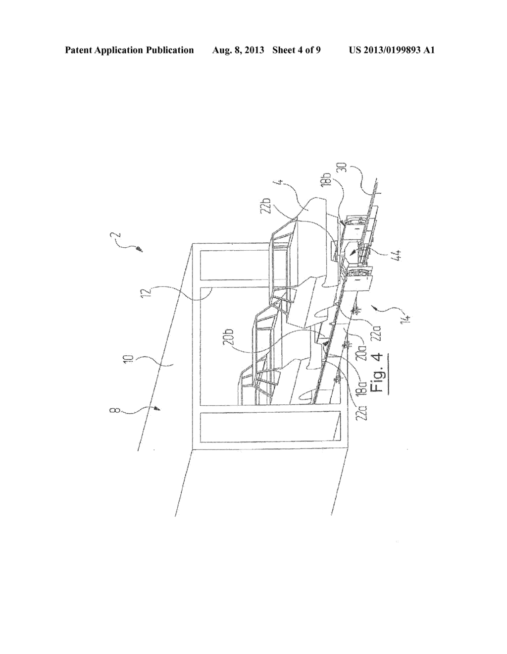 CONVEYOR UNIT AND CONVEYOR SYSTEM FOR CONVEYING VEHICLE BODIES AND PLANT     FOR MACHINING VEHICLE BODIES - diagram, schematic, and image 05