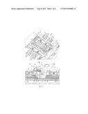 MULTIPART CHAIN FIXING DEVICE, TROUGH ELEMENT AND PARTS FOR THE SAME diagram and image