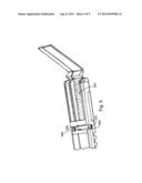 Protective Case for Portable Electronic Device with Foldable Lens Cover     and Storage Compartments diagram and image