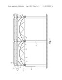 GREENHOUSE SHELF STRUCTURE WITH MODULARIZED SOLAR POWER FACILITY diagram and image