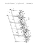 SUPPORT STRUCTURE WITH STOWED IMPLEMENT BRACKET diagram and image