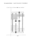 Cross-Coupled Transistor Circuit Defined on Three Gate Electrode Tracks     With Diffusion Regions of Common Node on Opposing Sides of Same Gate     Electrode Track diagram and image