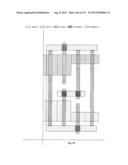 Cross-Coupled Transistor Circuit Defined on Three Gate Electrode Tracks     With Diffusion Regions of Common Node on Opposing Sides of Same Gate     Electrode Track diagram and image