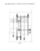 Cross-Coupled Transistor Circuit Defined on Three Gate Electrode Tracks     With Diffusion Regions of Common Node on Opposing Sides of Same Gate     Electrode Track diagram and image