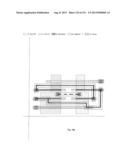 Cross-Coupled Transistor Circuit Defined on Three Gate Electrode Tracks     With Diffusion Regions of Common Node on Opposing Sides of Same Gate     Electrode Track diagram and image