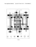 Cross-Coupled Transistor Circuit Defined on Three Gate Electrode Tracks     With Diffusion Regions of Common Node on Opposing Sides of Same Gate     Electrode Track diagram and image