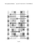 Cross-Coupled Transistor Circuit Defined on Three Gate Electrode Tracks     With Diffusion Regions of Common Node on Opposing Sides of Same Gate     Electrode Track diagram and image