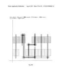 Cross-Coupled Transistor Circuit Defined on Three Gate Electrode Tracks     With Diffusion Regions of Common Node on Opposing Sides of Same Gate     Electrode Track diagram and image