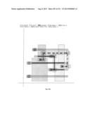 Cross-Coupled Transistor Circuit Defined on Three Gate Electrode Tracks     With Diffusion Regions of Common Node on Opposing Sides of Same Gate     Electrode Track diagram and image