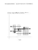 Cross-Coupled Transistor Circuit Defined on Three Gate Electrode Tracks     With Diffusion Regions of Common Node on Opposing Sides of Same Gate     Electrode Track diagram and image