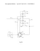 Cross-Coupled Transistor Circuit Defined on Three Gate Electrode Tracks     With Diffusion Regions of Common Node on Opposing Sides of Same Gate     Electrode Track diagram and image