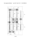 Cross-Coupled Transistor Circuit Defined on Three Gate Electrode Tracks     With Diffusion Regions of Common Node on Opposing Sides of Same Gate     Electrode Track diagram and image