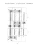 Cross-Coupled Transistor Circuit Defined on Three Gate Electrode Tracks     With Diffusion Regions of Common Node on Opposing Sides of Same Gate     Electrode Track diagram and image