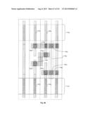 Cross-Coupled Transistor Circuit Defined on Three Gate Electrode Tracks     With Diffusion Regions of Common Node on Opposing Sides of Same Gate     Electrode Track diagram and image