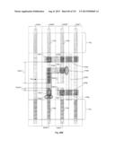 Cross-Coupled Transistor Circuit Defined on Three Gate Electrode Tracks     With Diffusion Regions of Common Node on Opposing Sides of Same Gate     Electrode Track diagram and image