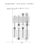 Cross-Coupled Transistor Circuit Defined on Three Gate Electrode Tracks     With Diffusion Regions of Common Node on Opposing Sides of Same Gate     Electrode Track diagram and image