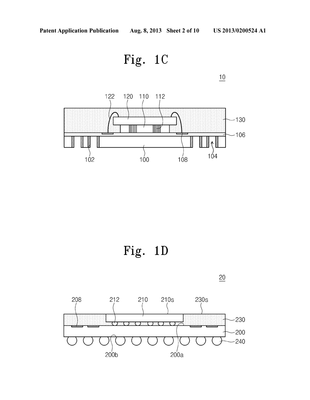 PACKAGE-ON-PACKAGE TYPE SEMICONDUCTOR PACKAGES AND METHODS FOR FABRICATING     THE SAME - diagram, schematic, and image 03