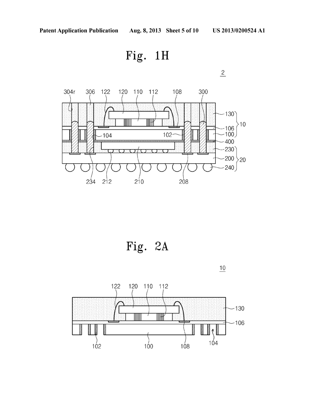 PACKAGE-ON-PACKAGE TYPE SEMICONDUCTOR PACKAGES AND METHODS FOR FABRICATING     THE SAME - diagram, schematic, and image 06