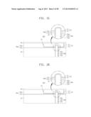 VIA CONNECTION STRUCTURES, SEMICONDUCTOR DEVICES HAVING THE SAME, AND     METHODS OF FABRICATING THE STRUCTURES AND DEVICES diagram and image