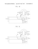 VIA CONNECTION STRUCTURES, SEMICONDUCTOR DEVICES HAVING THE SAME, AND     METHODS OF FABRICATING THE STRUCTURES AND DEVICES diagram and image