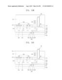 VIA CONNECTION STRUCTURES, SEMICONDUCTOR DEVICES HAVING THE SAME, AND     METHODS OF FABRICATING THE STRUCTURES AND DEVICES diagram and image