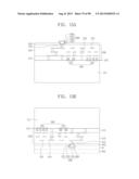 VIA CONNECTION STRUCTURES, SEMICONDUCTOR DEVICES HAVING THE SAME, AND     METHODS OF FABRICATING THE STRUCTURES AND DEVICES diagram and image