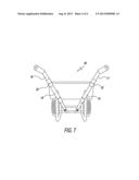 Wheelbarrow Or Cart With Handles Which Can Be Extended In Step Less     Increments diagram and image