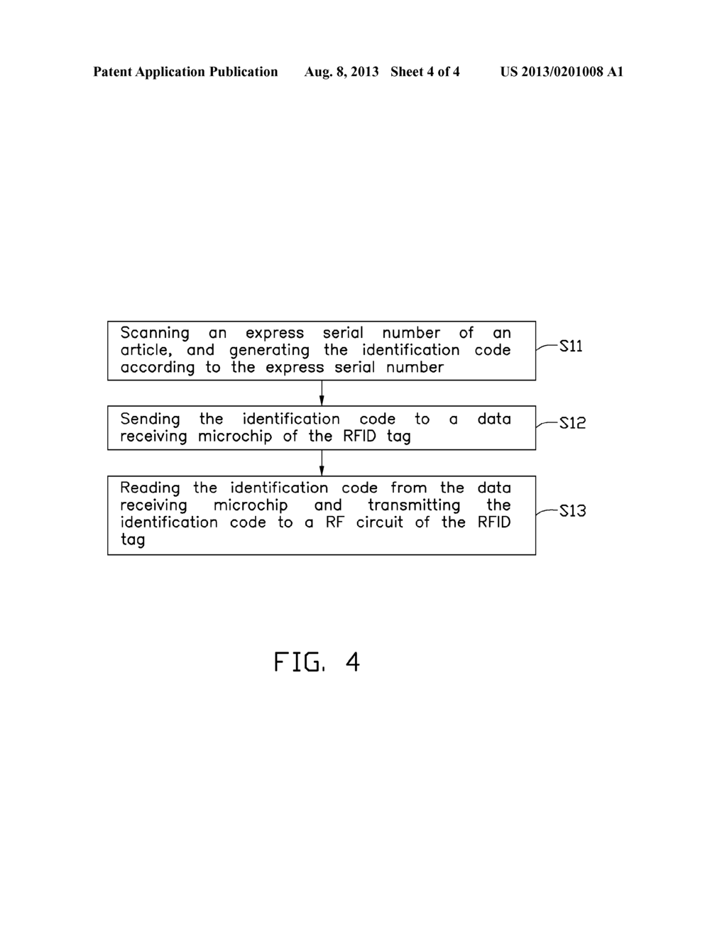 RFID TAG AND METHOD FOR SEARCHING FOR ARTICLES - diagram, schematic, and image 05