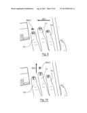 METHOD FOR CONTROLLING ACTIONS BY USE OF A TOUCH SCREEN diagram and image