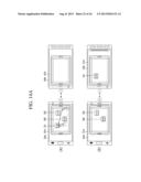 MOBILE TERMINAL AND ELECTRONIC COMMUNICATION METHOD USING THE SAME diagram and image