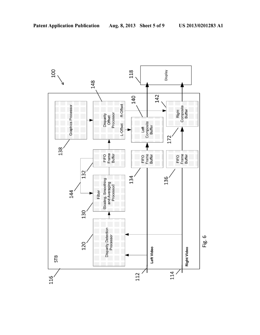 METHOD AND SYSTEM FOR GENERATION OF CAPTIONS OVER STEREOSCOPIC 3D IMAGES - diagram, schematic, and image 06