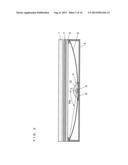 BACKLIGHT DEVICE, LIQUID CRYSTAL DISPLAY APPARATUS, AND LENS diagram and image