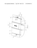 FLAT CABLE ARRANGING STRUCTURE AND SLIDER ELECTRONIC APPARATUS THEREWITH diagram and image