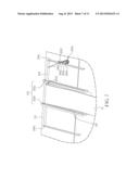 FLAT CABLE ARRANGING STRUCTURE AND SLIDER ELECTRONIC APPARATUS THEREWITH diagram and image