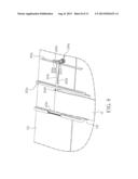 FLAT CABLE ARRANGING STRUCTURE AND SLIDER ELECTRONIC APPARATUS THEREWITH diagram and image