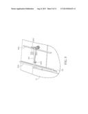 FLAT CABLE ARRANGING STRUCTURE AND SLIDER ELECTRONIC APPARATUS THEREWITH diagram and image