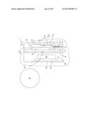 WATCH WITH TACTILE ZONES OF CAPACITIVE TYPE COMPRISING A BATTERY HATCH     CLOSED BY AN ELECTRICALLY CONDUCTING COVER diagram and image